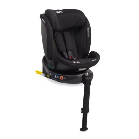 KRAFT GROVY FİX İ-SİZE 40-150 cm (0-36 kg) OTO KOLTUĞU - BLACK