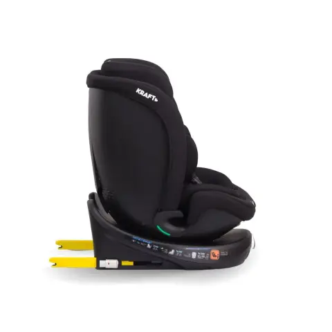 KRAFT GROVY FİX İ-SİZE 40-150 cm (0-36 kg) OTO KOLTUĞU - BLACK