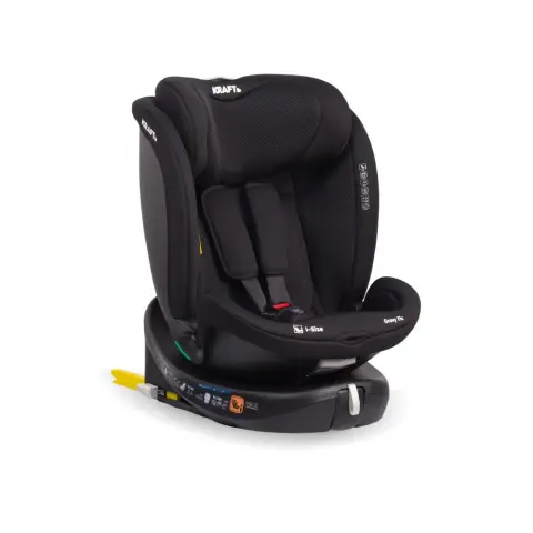 KRAFT GROVY FİX İ-SİZE 40-150 cm (0-36 kg) OTO KOLTUĞU - BLACK