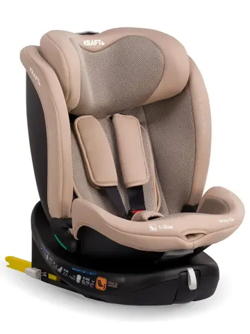 KRAFT GROVY FİX İ-SİZE 40-150 cm (0-36 kg) OTO KOLTUĞU - BEIGE