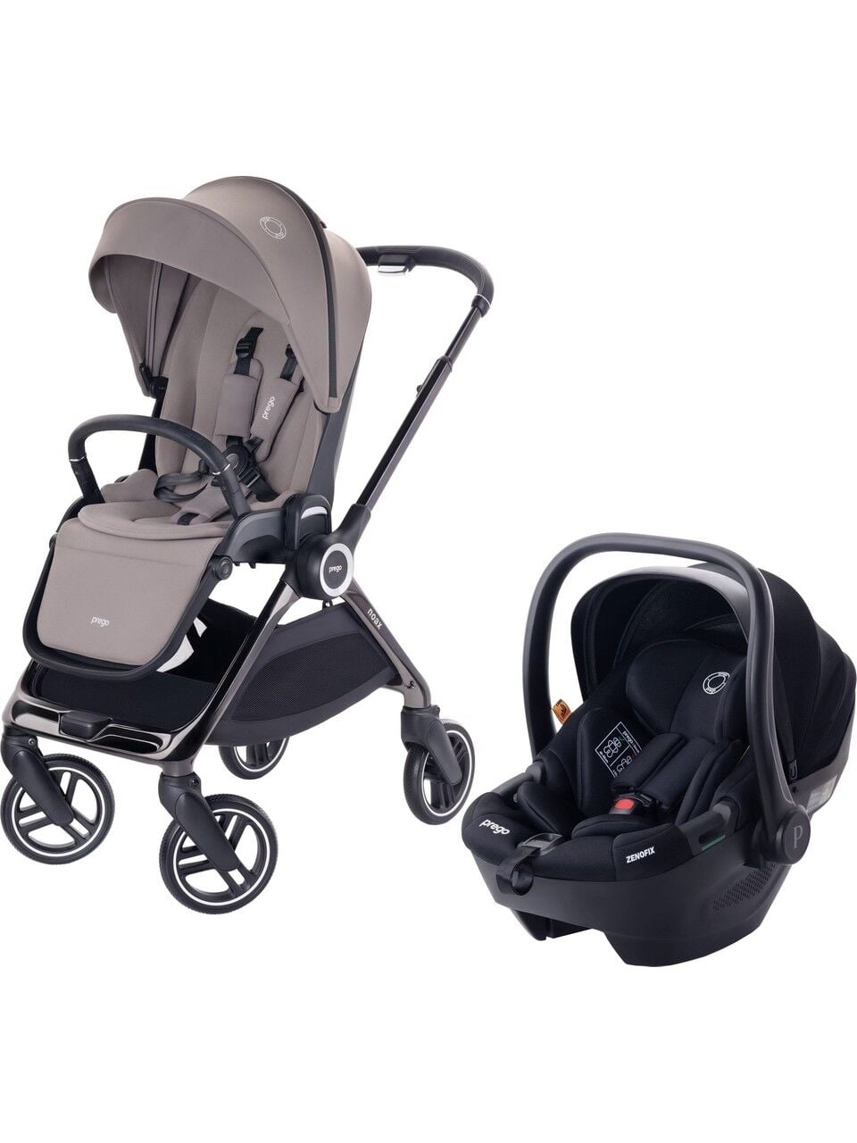 PREGO NOAX TRAVEL SİSTEM BEBEK ARABASI - KAHVE
