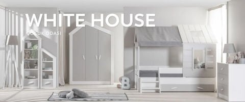 CAPLOONBA WHİTE HOUSE ÇOCUK ODASI