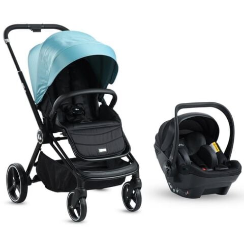KRAFT MİLA (MİKA) TRAVEL SİSTEM BEBEK ARABASI - BLACK GREEN