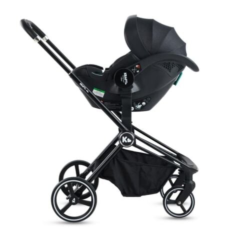 KRAFT MİLA (MİKA) TRAVEL SİSTEM BEBEK ARABASI - BLACK GREEN