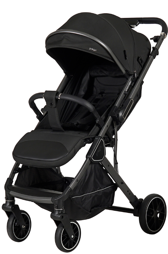 PREGO CANYON KOLDAN ÇİFT YÖNLÜ BEBEK ARABASI - SİYAH