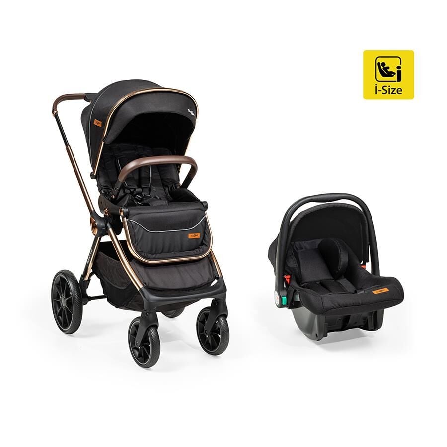 BABY 2 GO SPARROW TRAVEL BEBEK ARABASI -SİYAH 2025