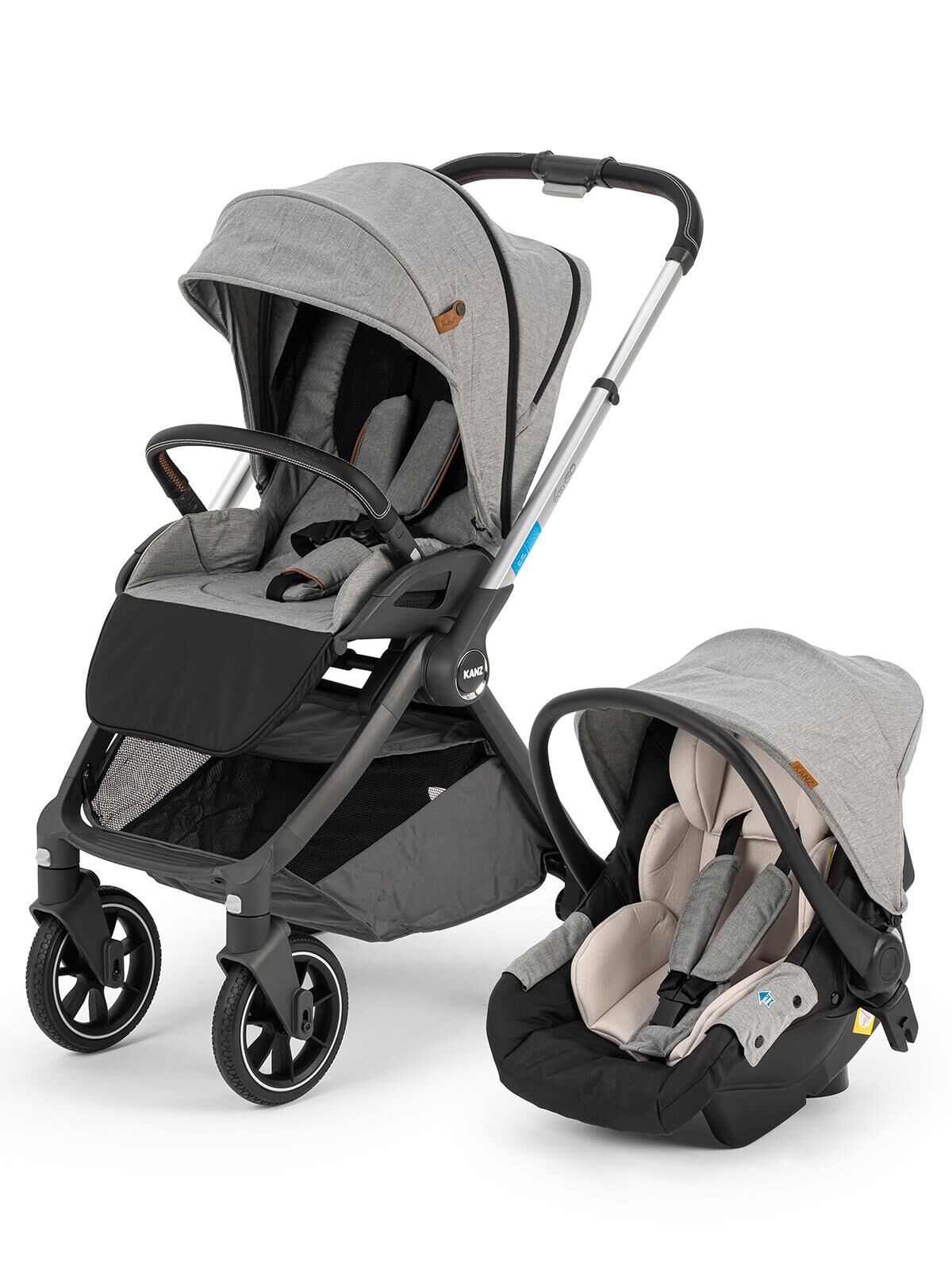 KANZ EASYGO BEBEK ARABASI GRİ -2025