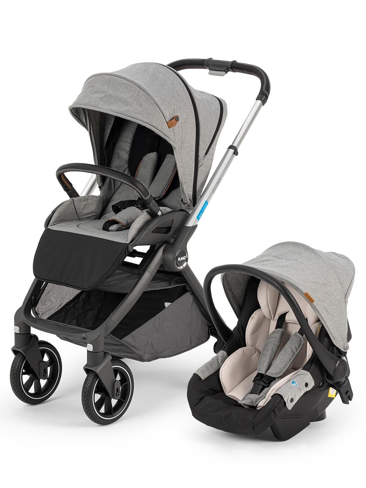KANZ EASYGO BEBEK ARABASI GRİ -2025